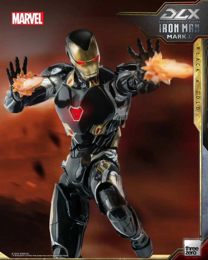Marvel DLX Iron Man Mark 50 (Black Gold Edition)