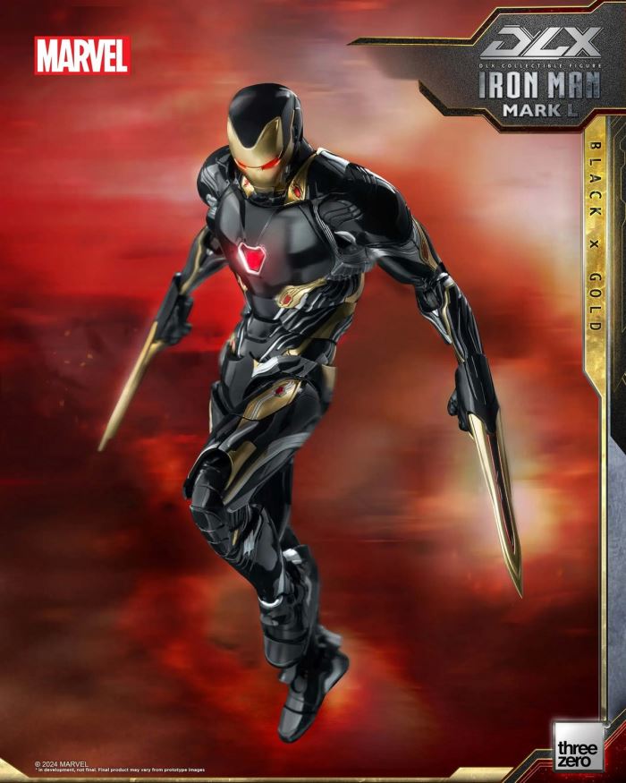 Marvel DLX Iron Man Mark 50 (Black Gold Edition)