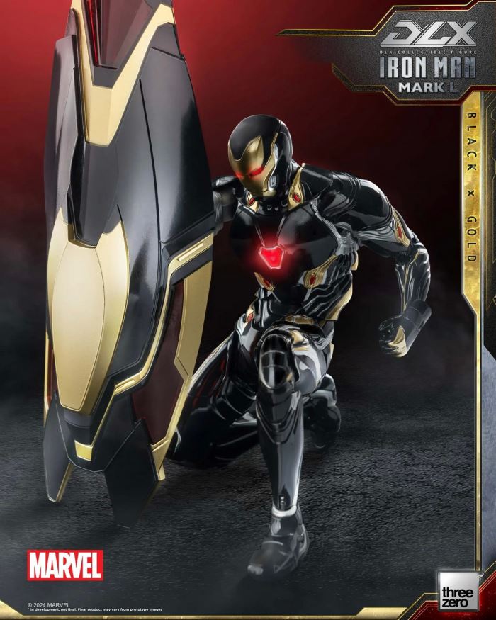 Marvel DLX Iron Man Mark 50 (Black Gold Edition)