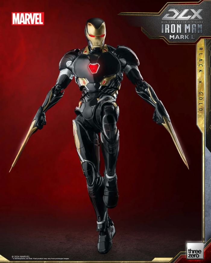 Marvel DLX Iron Man Mark 50 (Black Gold Edition)