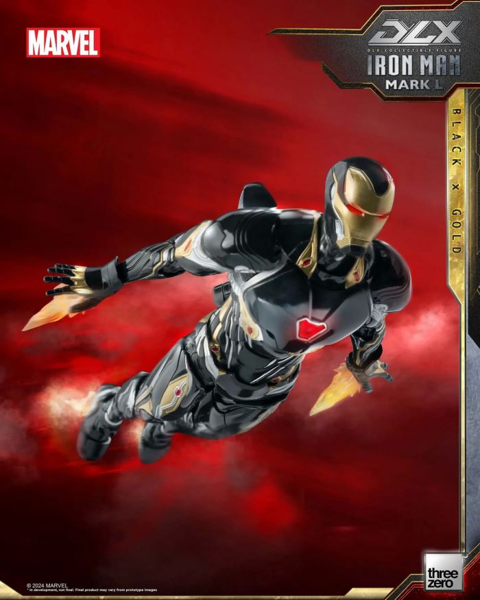 Marvel DLX Iron Man Mark 50 (Black Gold Edition)