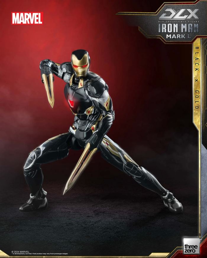 Marvel DLX Iron Man Mark 50 (Black Gold Edition)