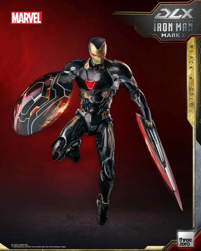 Marvel DLX Iron Man Mark 50 (Black Gold Edition)