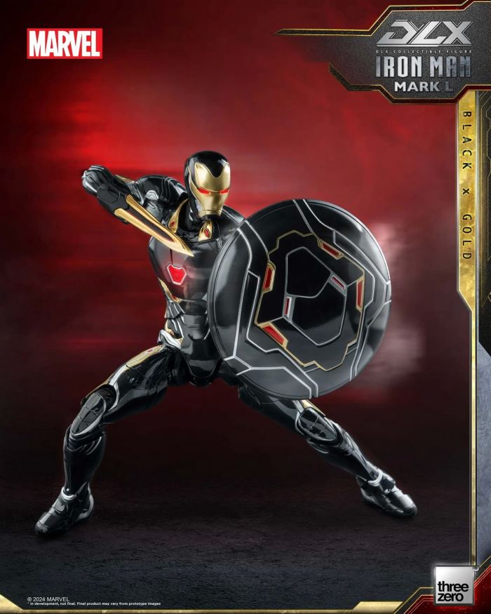 Marvel DLX Iron Man Mark 50 (Black Gold Edition)