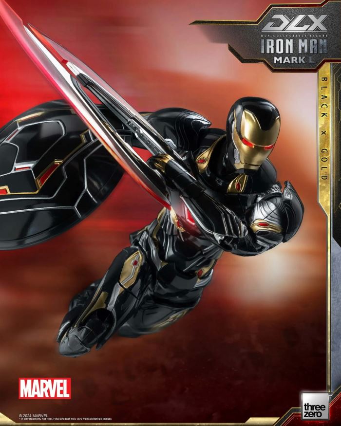 Marvel DLX Iron Man Mark 50 (Black Gold Edition)