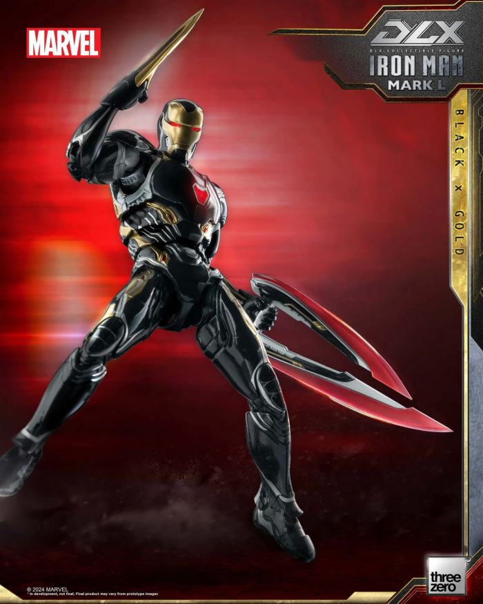 Marvel DLX Iron Man Mark 50 (Black Gold Edition)