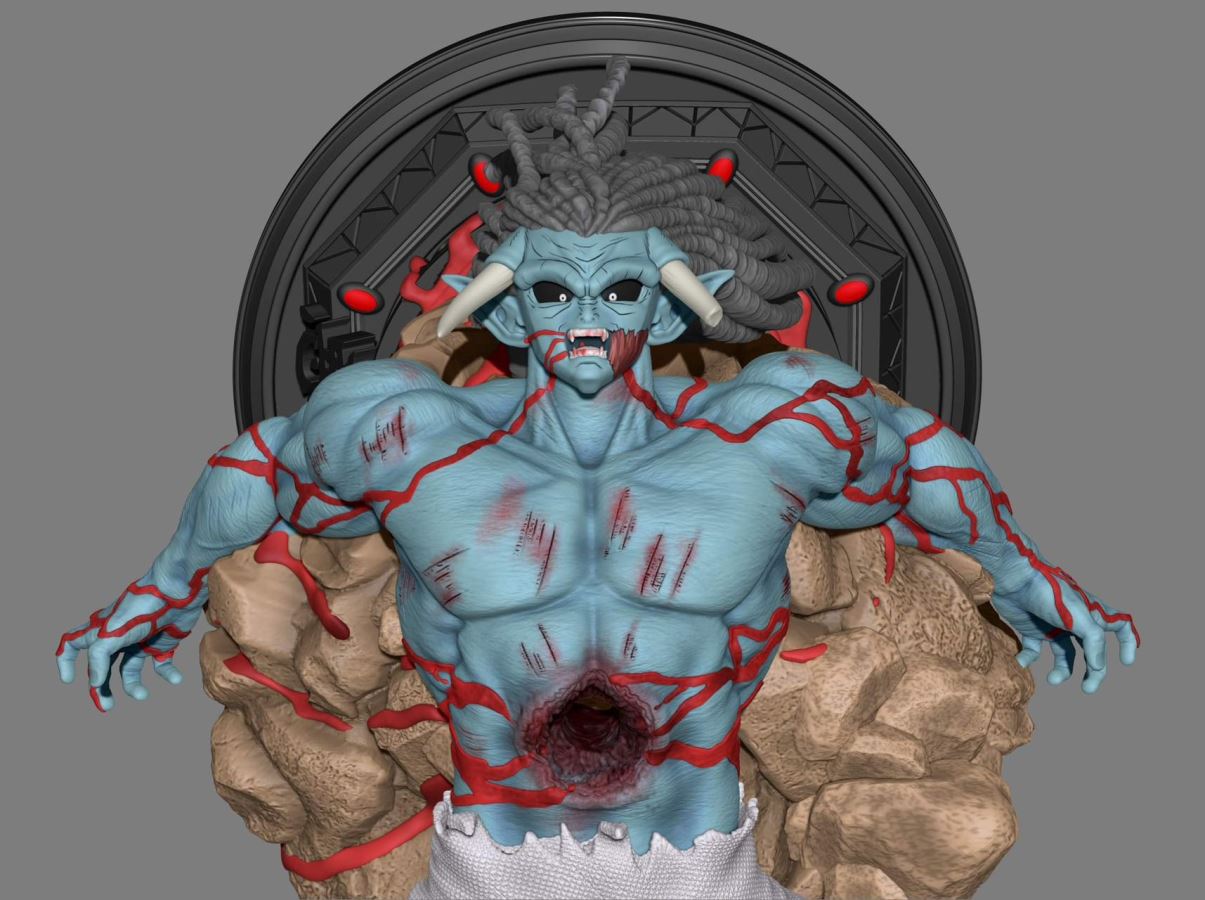 Frieza vs Gas - Dragon Ball Black