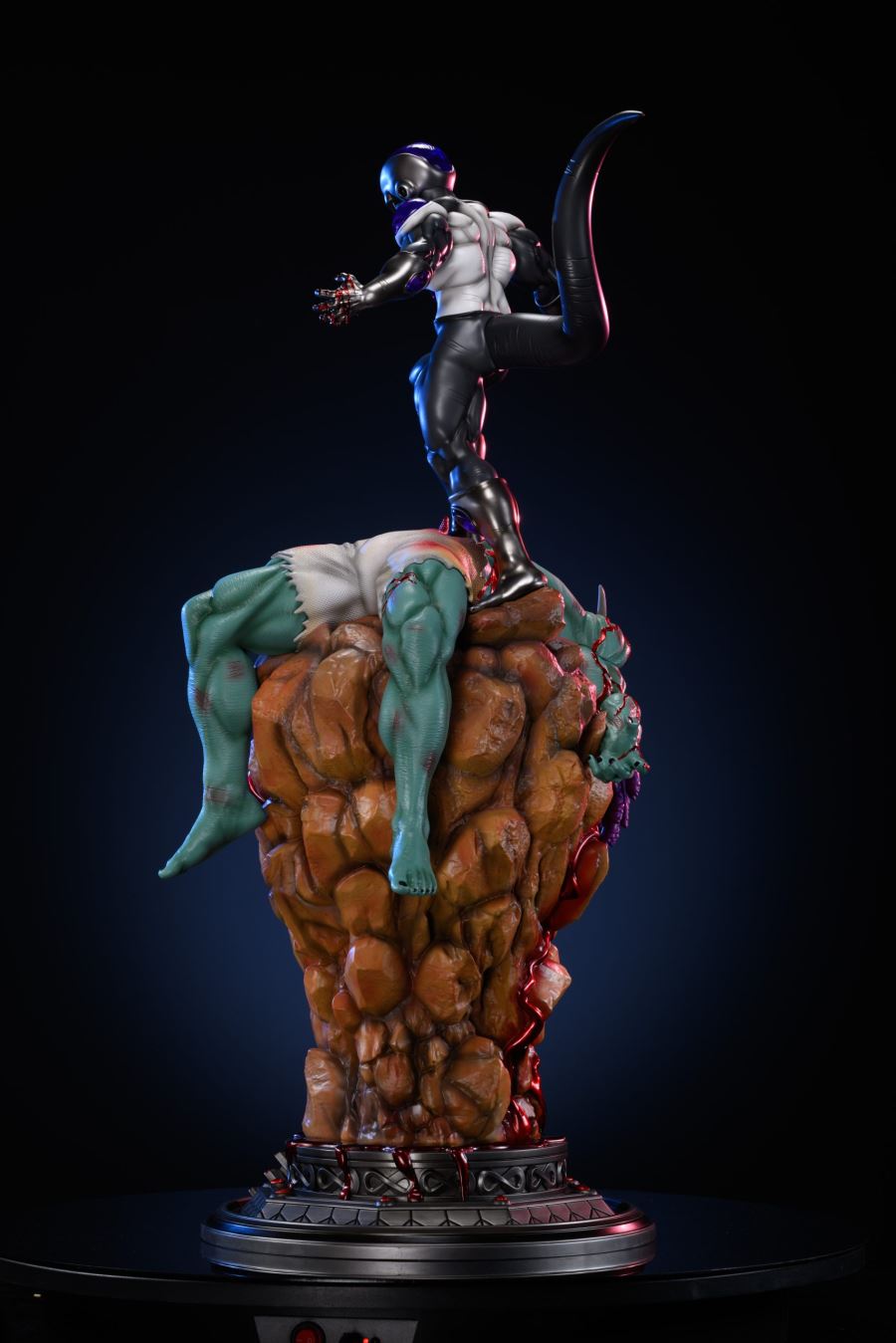 Frieza vs Gas - Dragon Ball Black