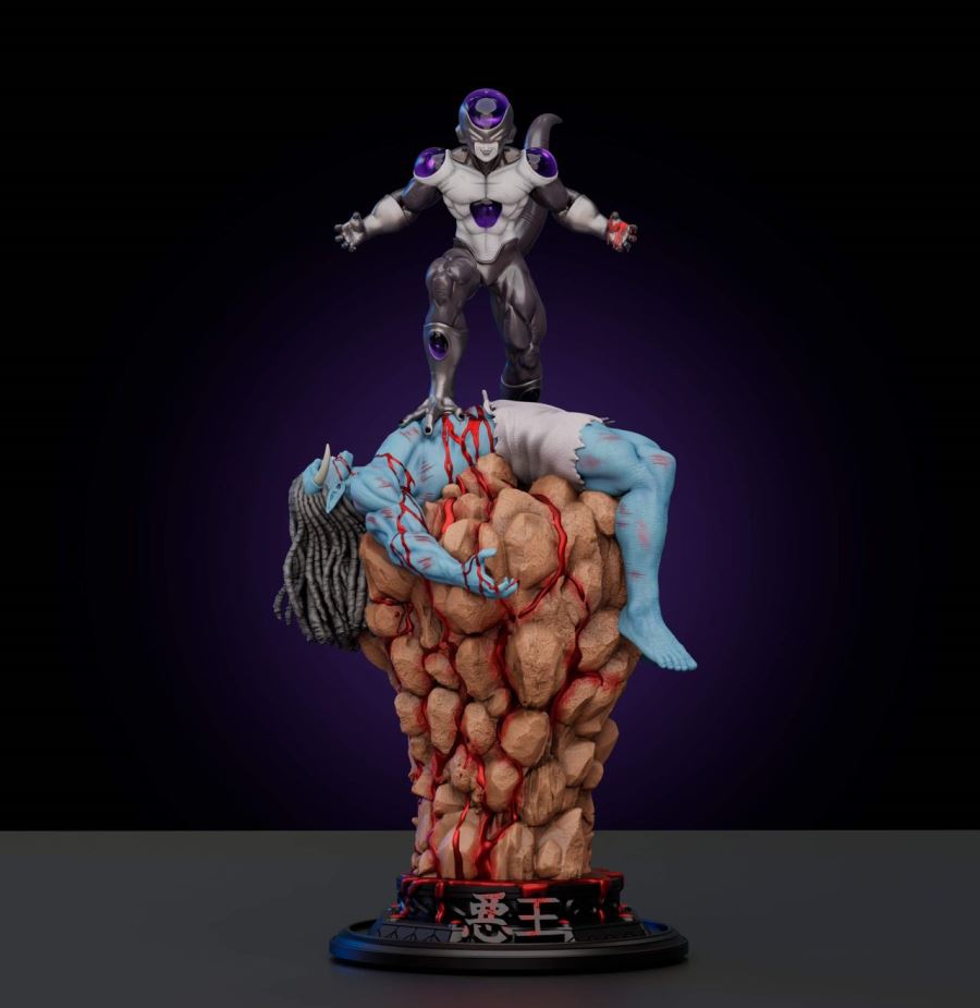 Frieza vs Gas - Dragon Ball Black