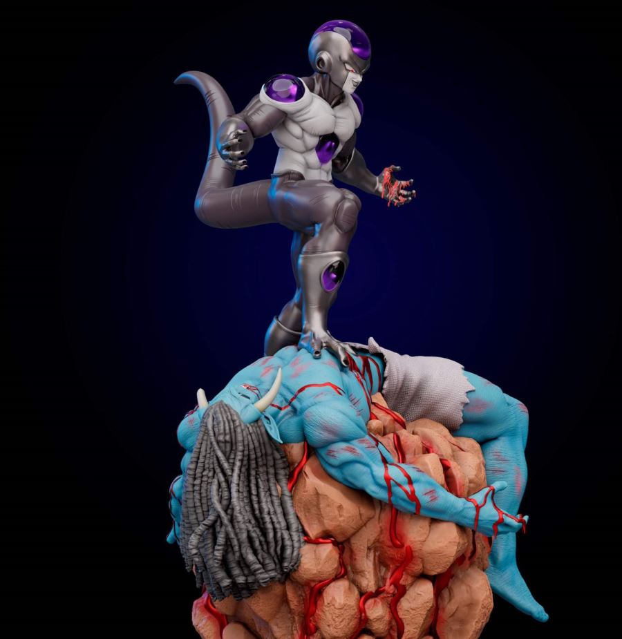 Frieza vs Gas - Dragon Ball Black