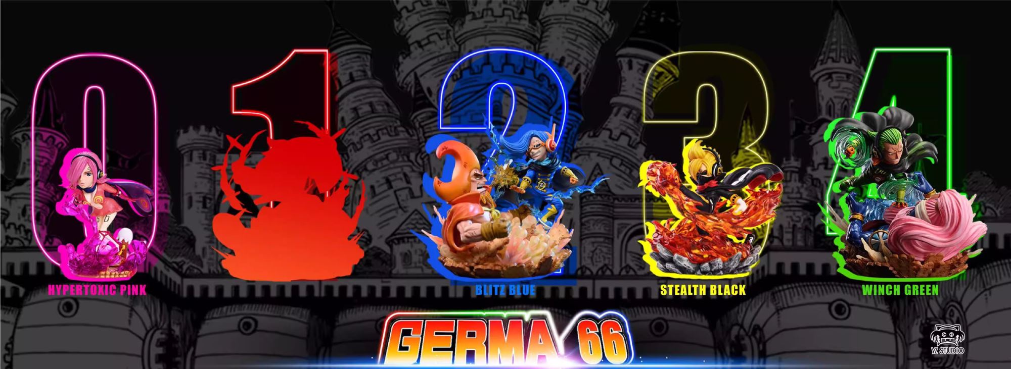 Charlotte Oven & Vinsmoke.Niji - One piece