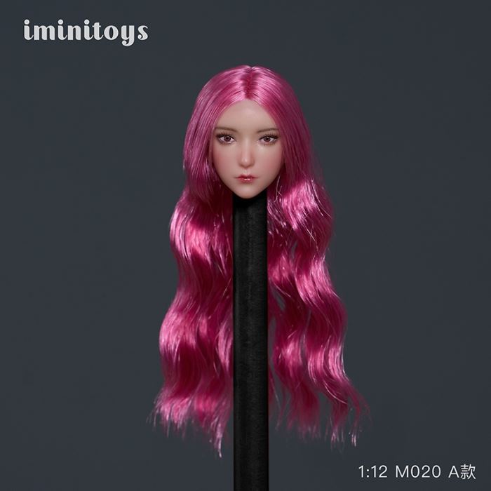 girl beauty head sculpture 1/12