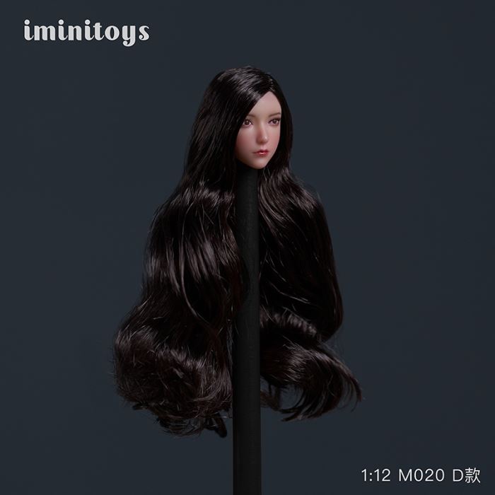 girl beauty head sculpture 1/12