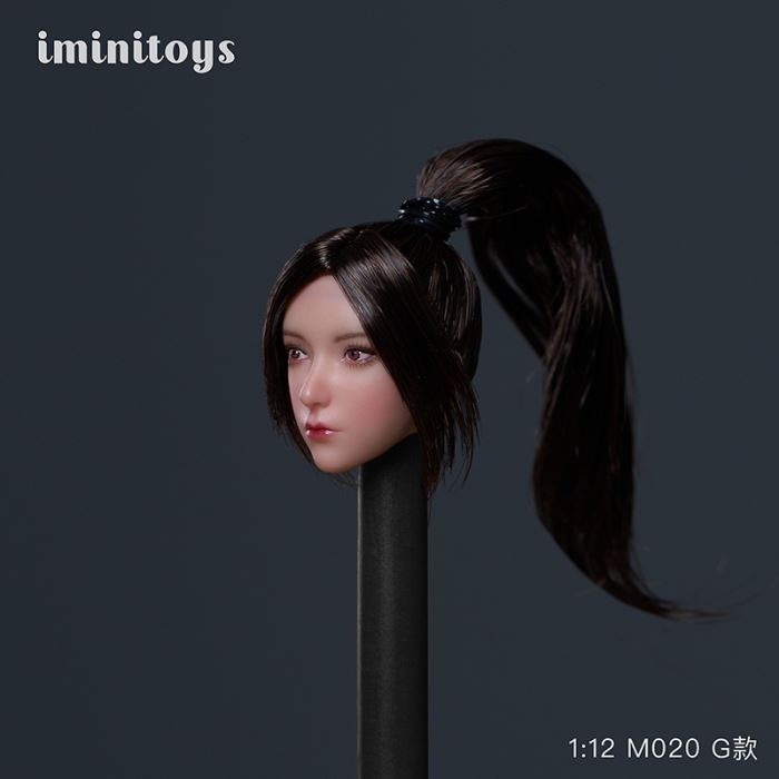 girl beauty head sculpture 1/12