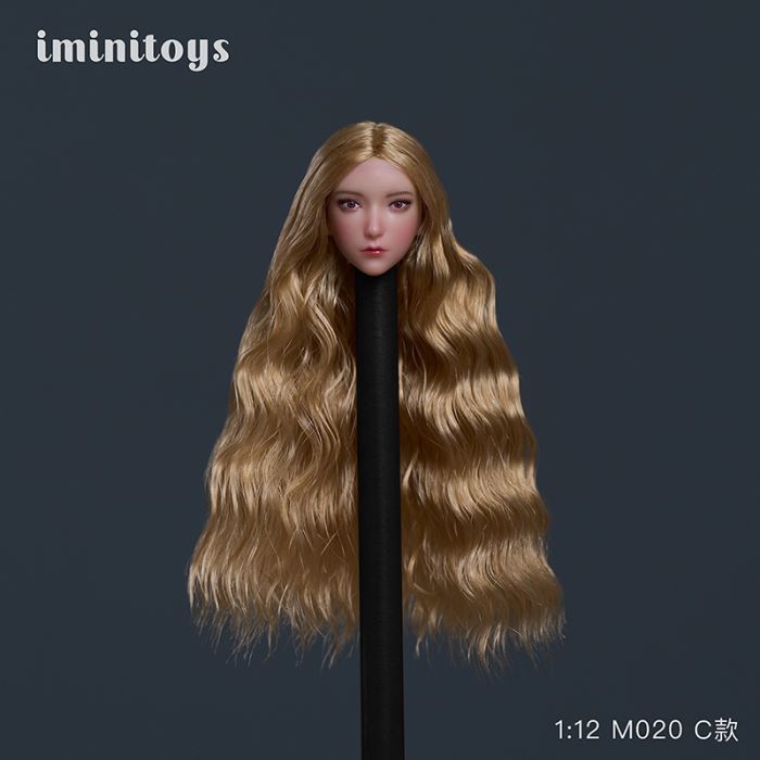 girl beauty head sculpture 1/12