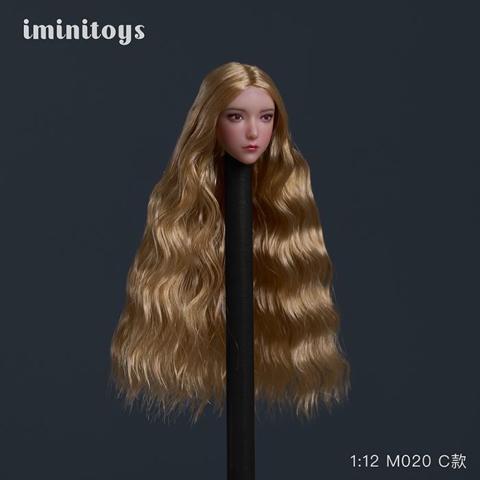 girl beauty head sculpture 1/12