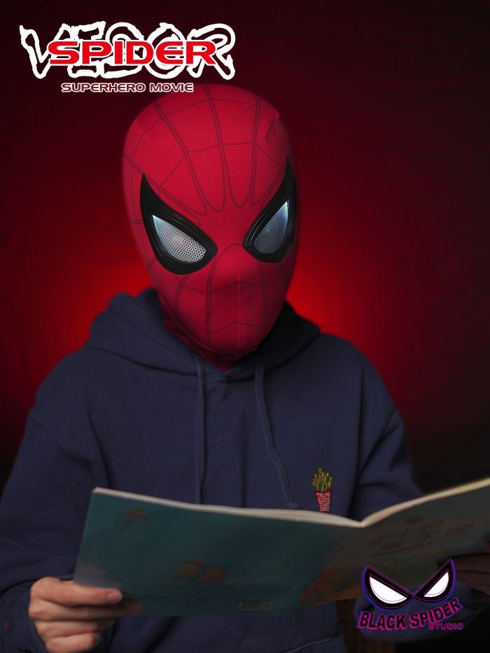 wearable helmet Starscream style lighted blinking hood 1/1