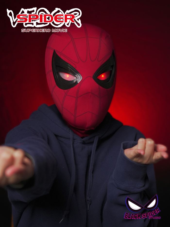 wearable helmet Starscream style lighted blinking hood 1/1