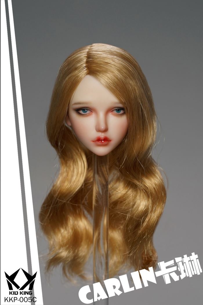 CARLIN - movable eye head sculpt 1/6