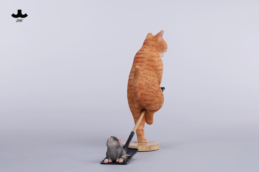 Folded Eared Cat Figurine V2 1/6