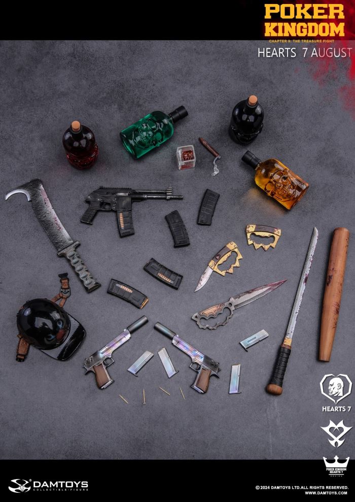 Poker Kingdom Series - 7 of Hearts Oggsger 1/6