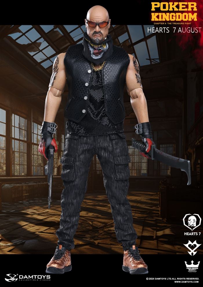 Poker Kingdom Series - 7 of Hearts Oggsger 1/6