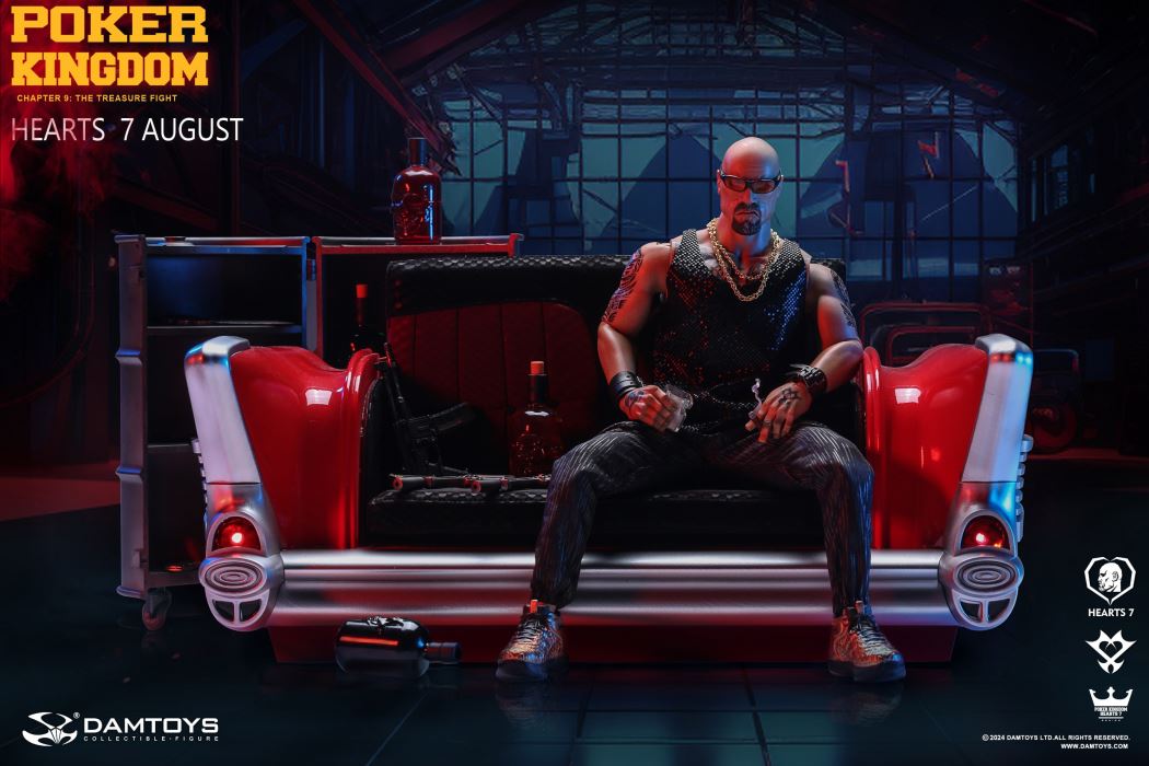 Poker Kingdom Series - 7 of Hearts Oggsger 1/6