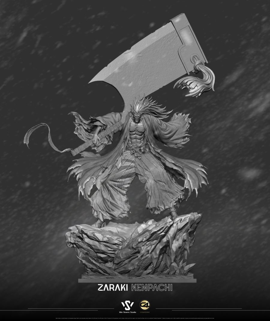 Thousand-Year Blood War Zaraki Kenpachi - Bleach