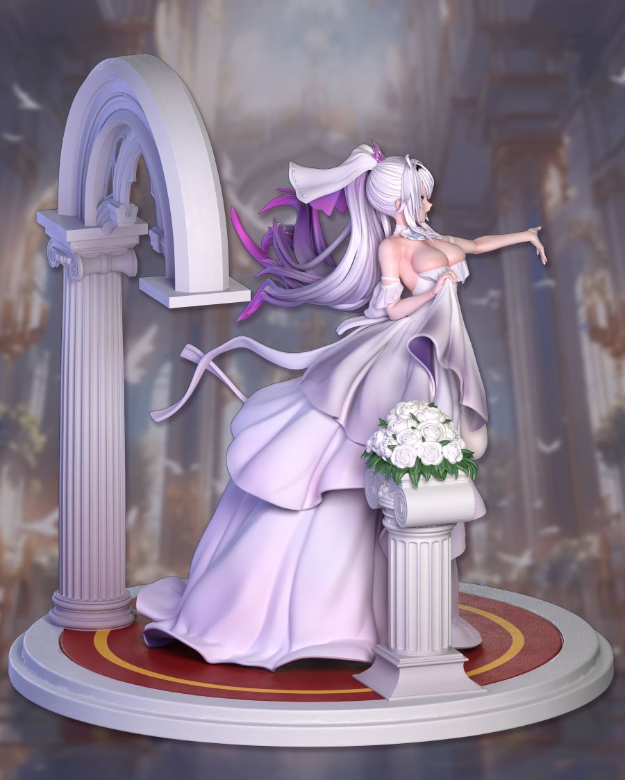 Wedding Dressed Series Kiana Kaslana - Honkai Impact