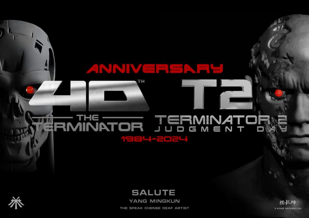 T-800 Terminator Commemorating the 40th Anniversary