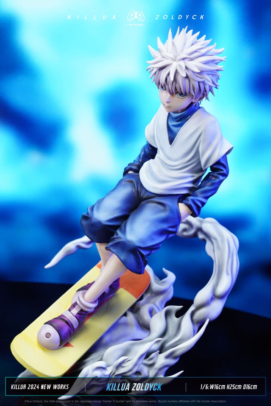 Skateboard Killua Zoldyck - Hunter x Hunter 1/6