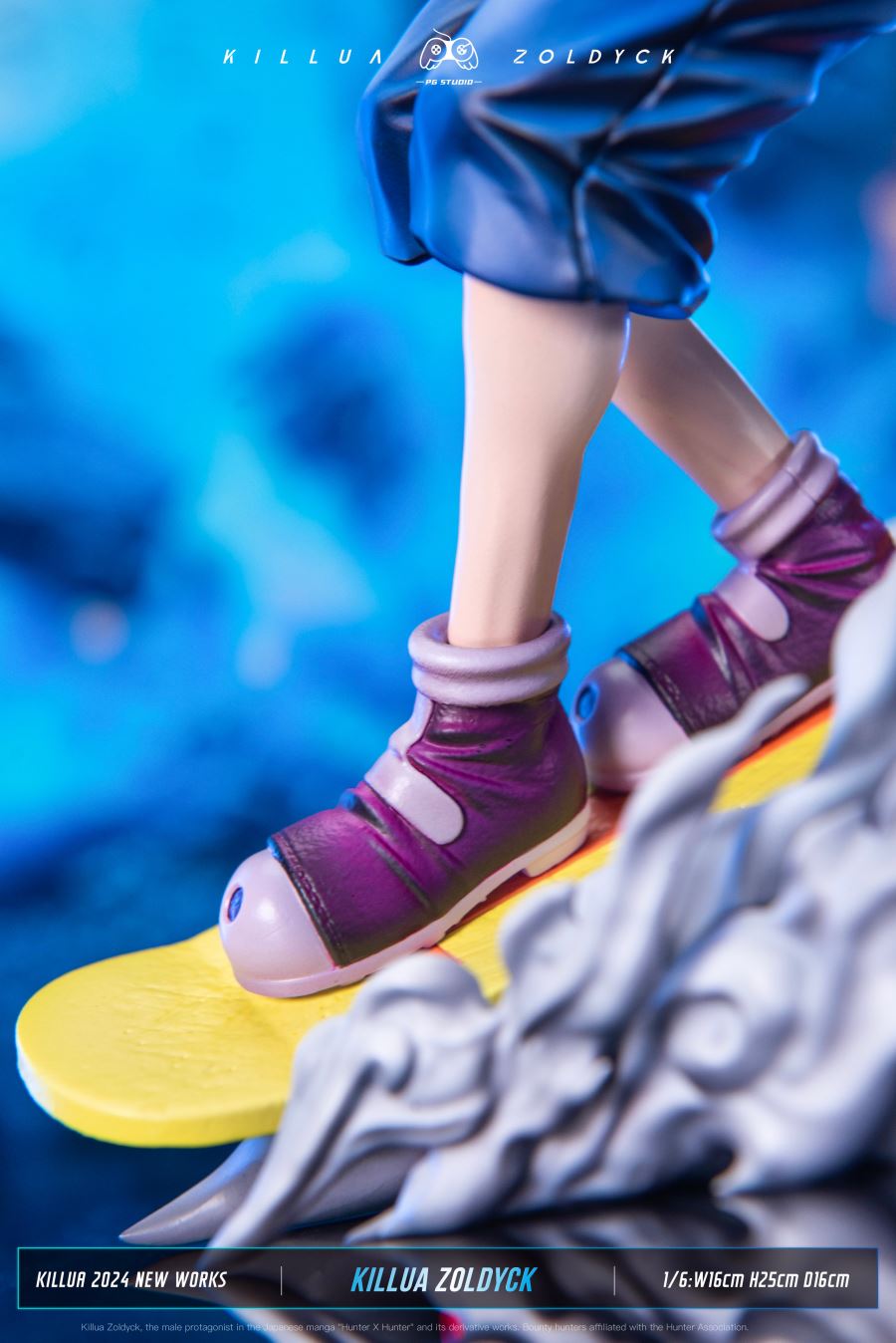 Skateboard Killua Zoldyck - Hunter x Hunter 1/6