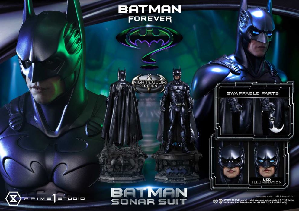 Batman Sonar Suit Night Color Edition - Batman Forever