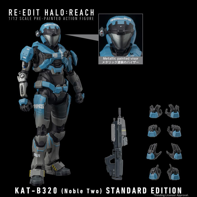 RE:EDIT Halo: REACH 1/12 SCALE KAT-B320 (Noble Two)