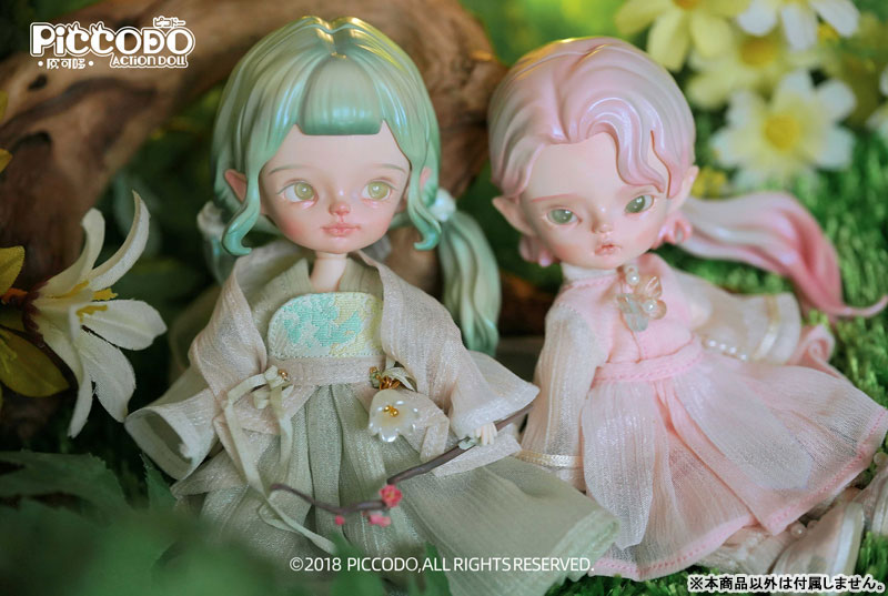 PICCODO ACTION DOLL X Xiao Bai Ma Linglan Chibi Doll