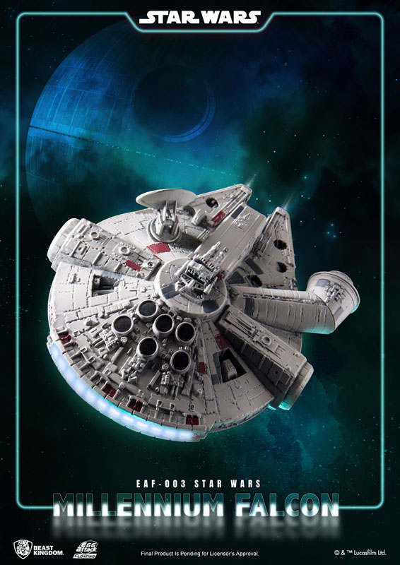 Egg Attack Floating #003 Star Wars Millennium Falcon