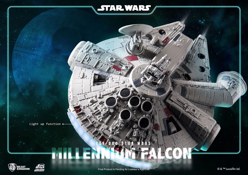 Egg Attack Floating #003 Star Wars Millennium Falcon