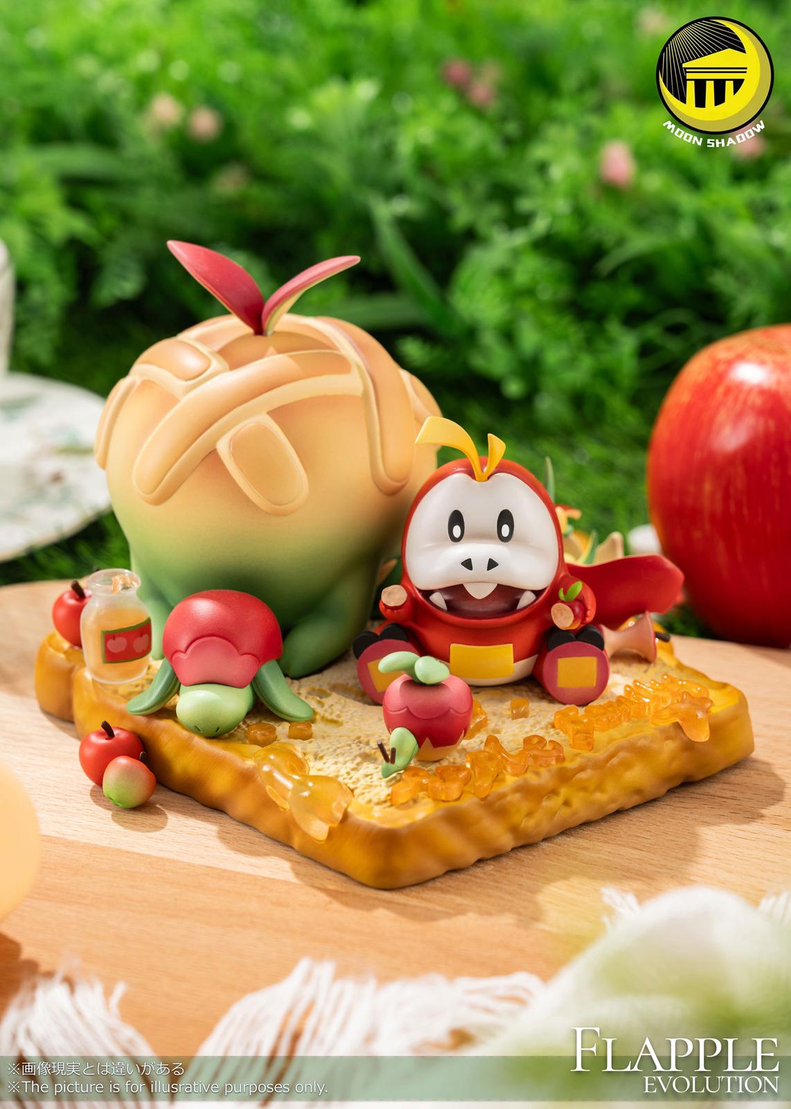 Apple Family Picnic Time Fuecoco & Applin & Flapple & Appletun – Pokemon