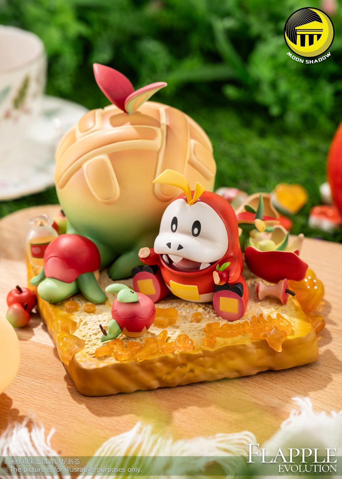 Apple Family Picnic Time Fuecoco & Applin & Flapple & Appletun – Pokemon