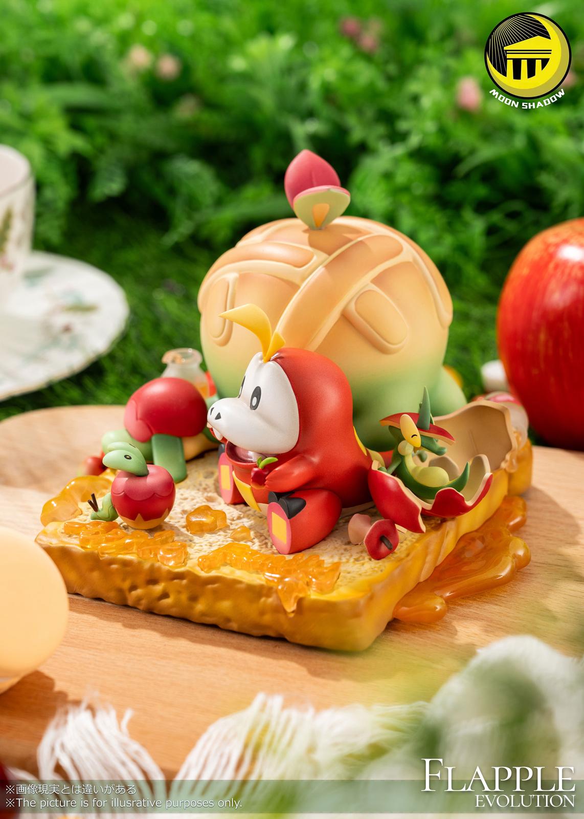 Apple Family Picnic Time Fuecoco & Applin & Flapple & Appletun – Pokemon