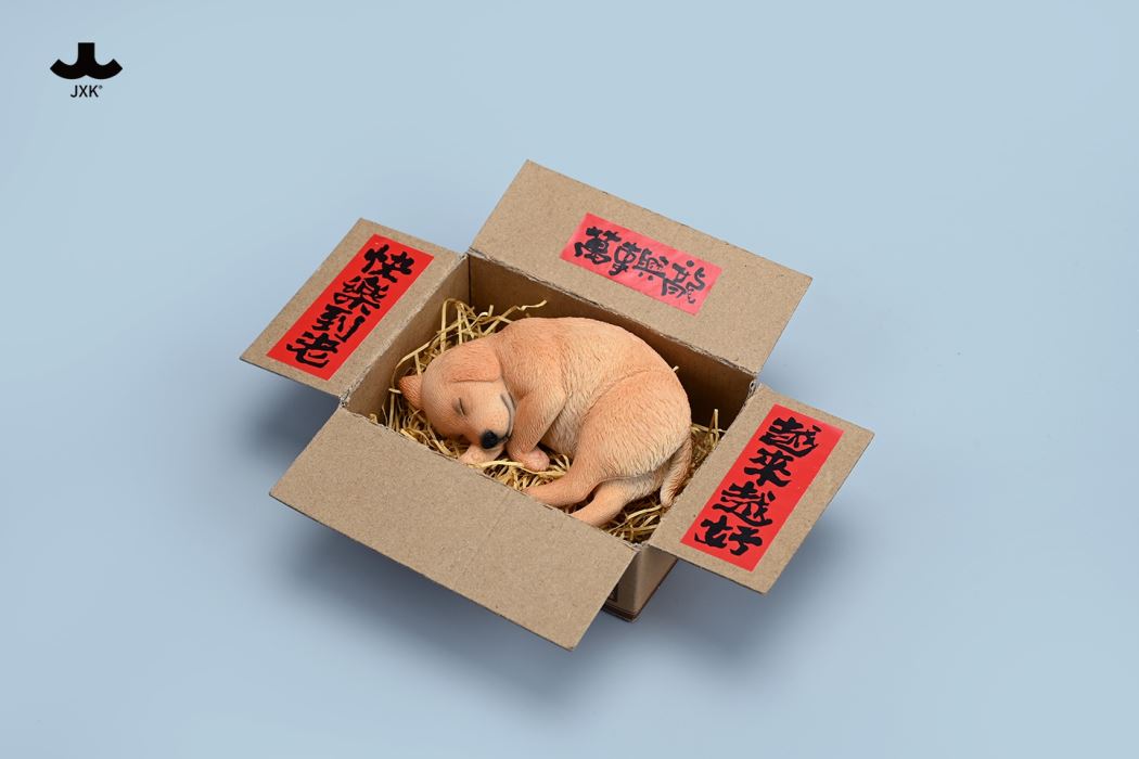 Sleeping Labrador 1/4