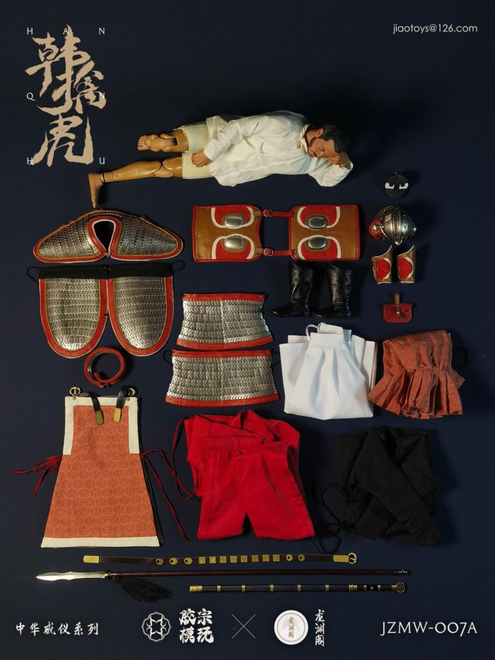 Han Qinhu Silver Armor Edition 1/6