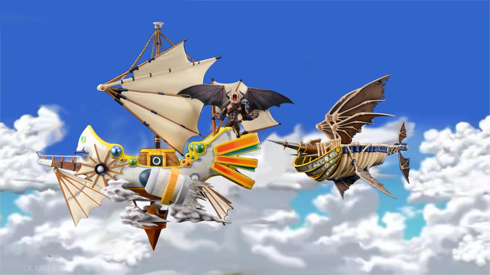 Bat Demon's Ship - Maple Story