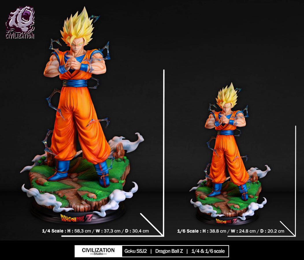 Goku Super Saiyan 2 - Dragon Ball