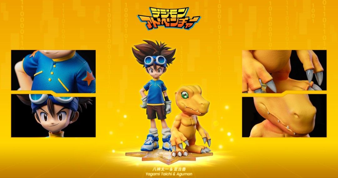 Yagami Taichi & Agumon - Digimon
