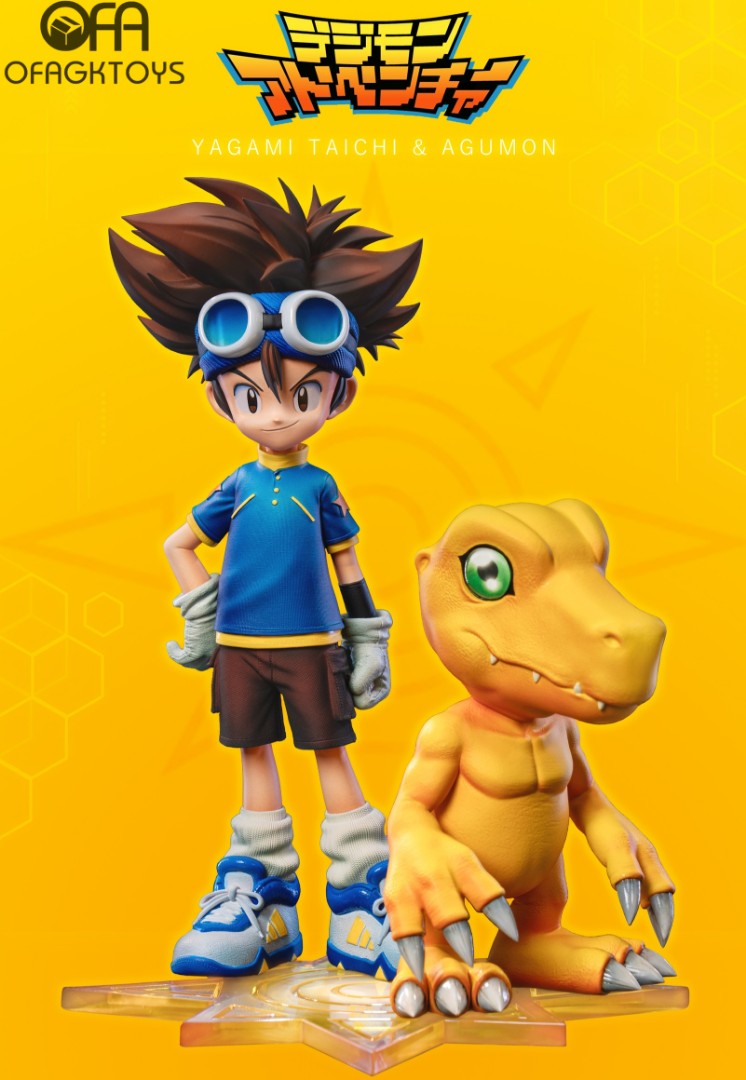 Yagami Taichi & Agumon - Digimon