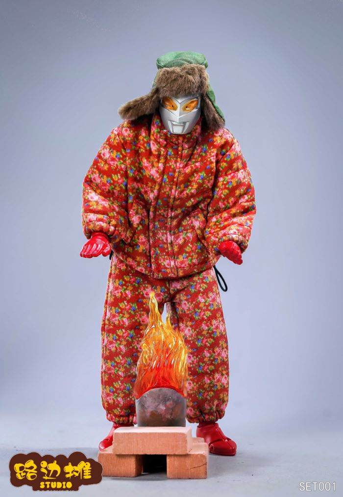 Erbin Brother Flower Cotton Jacket Clothing Set (SET001) 1/12