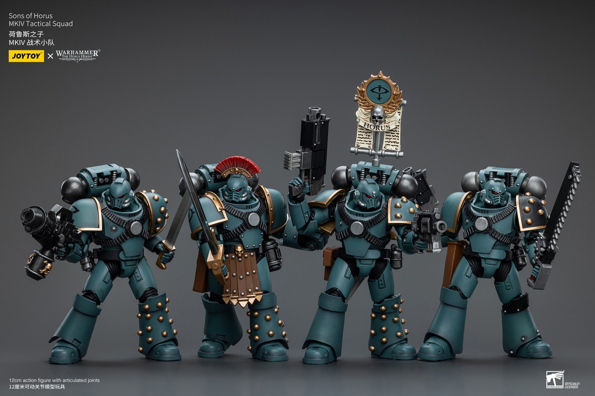 Sons of Horus MKIV Tactical Squad - Sergeant/Soldier/Archon 1/18