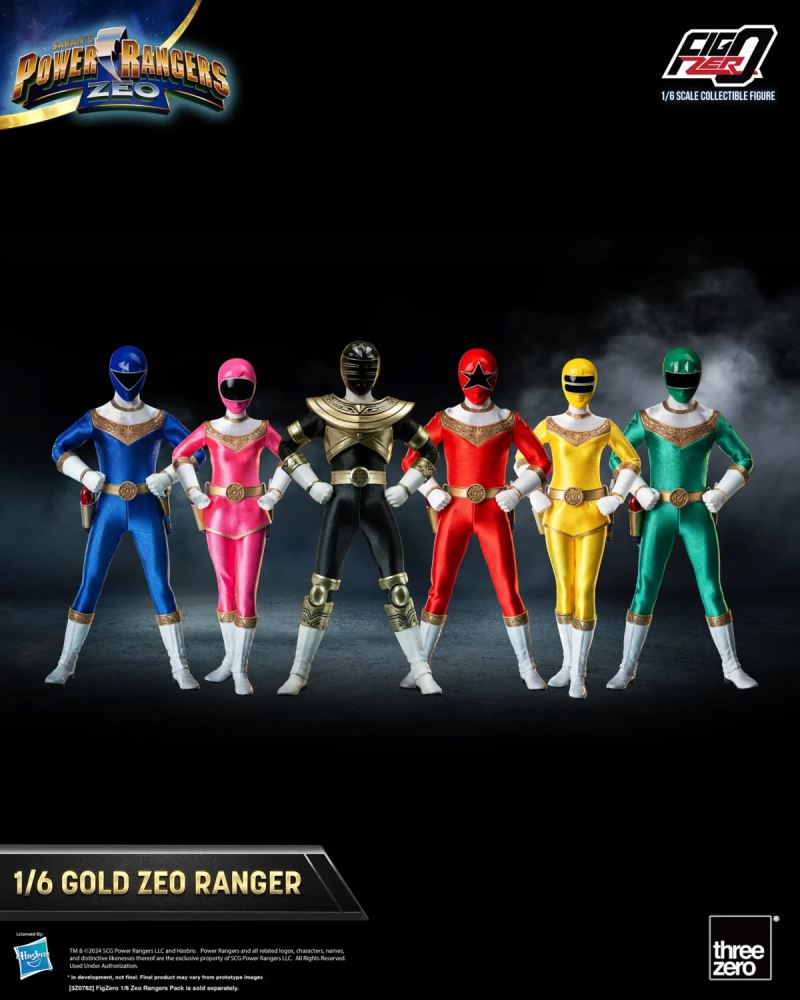 FigZero Gold Zeo Ranger - Power Ranger 1/6