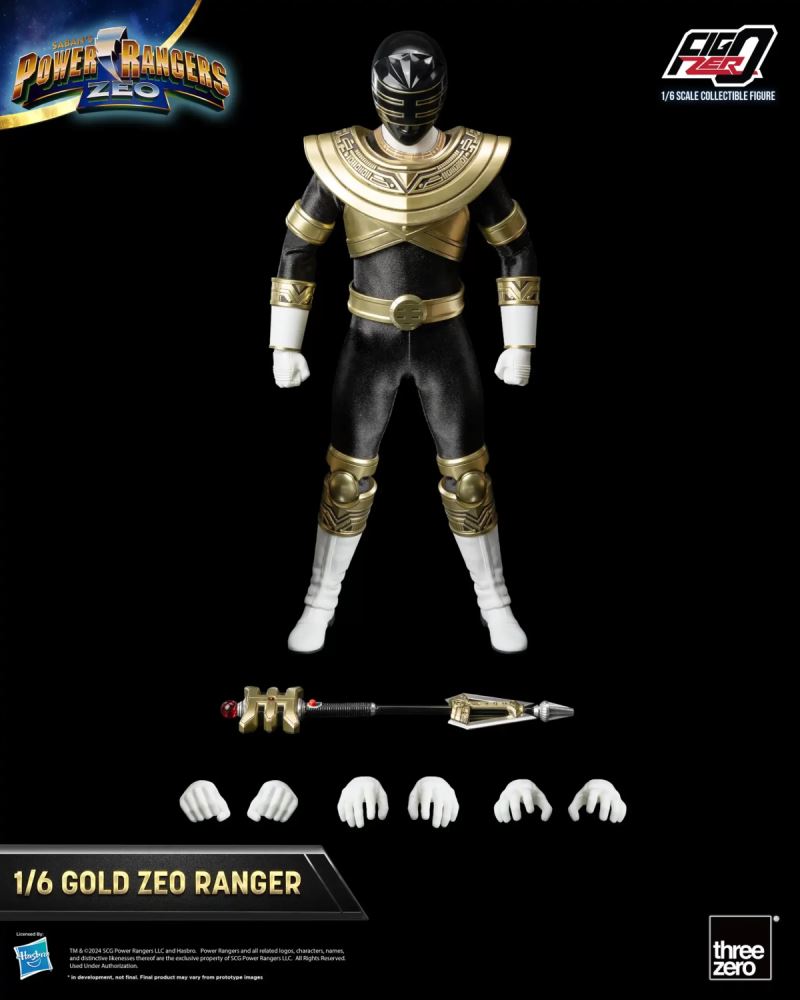 FigZero Gold Zeo Ranger - Power Ranger 1/6